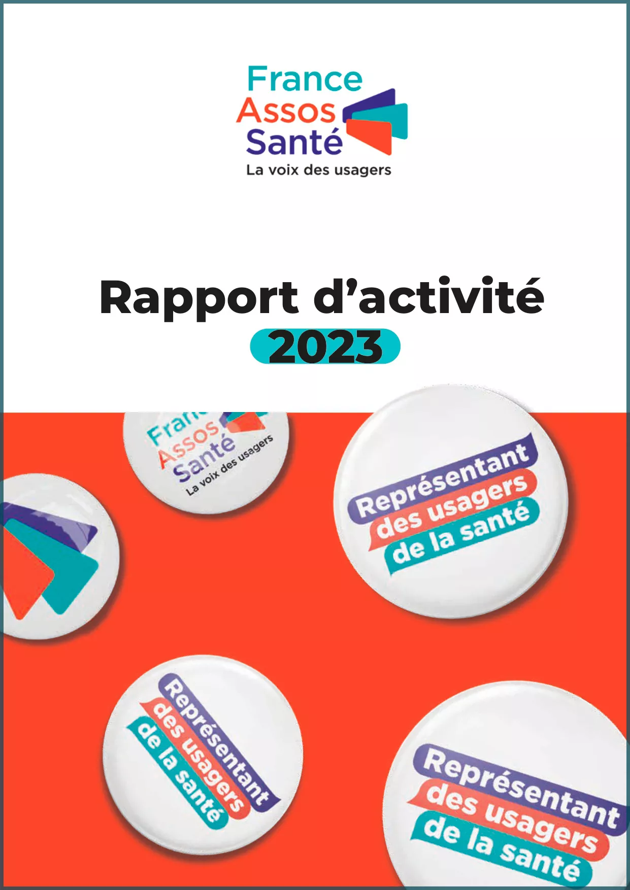 Rapport d’activité 2023 de France Assos Santé - La voix des usagers