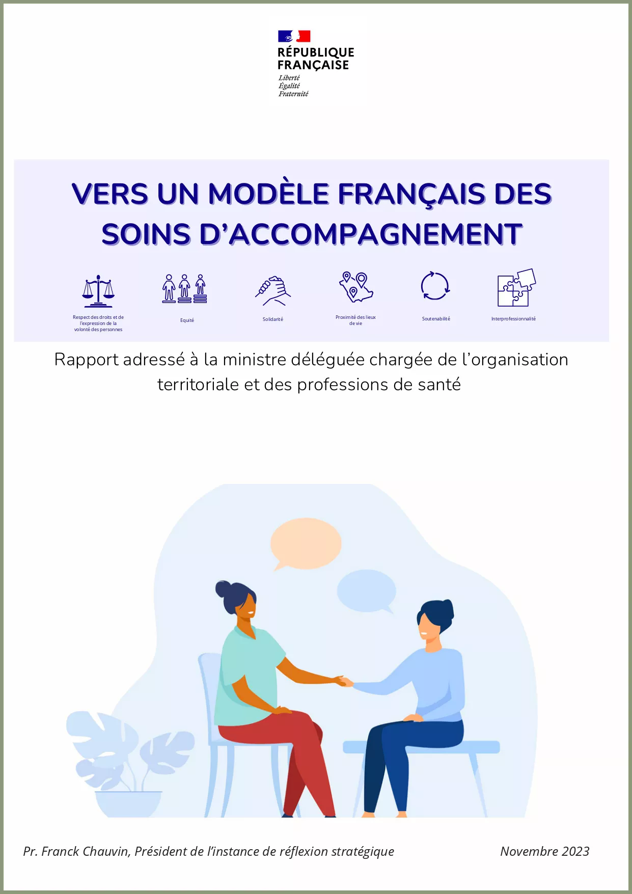 Vers un modèle français des soins d'accompagnement